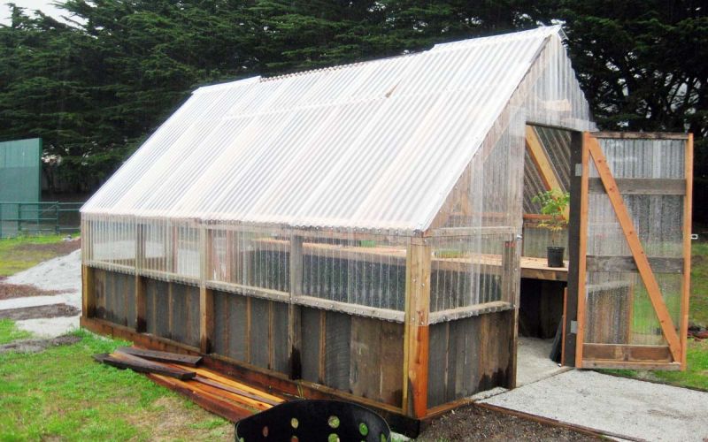 school garden greenhouse