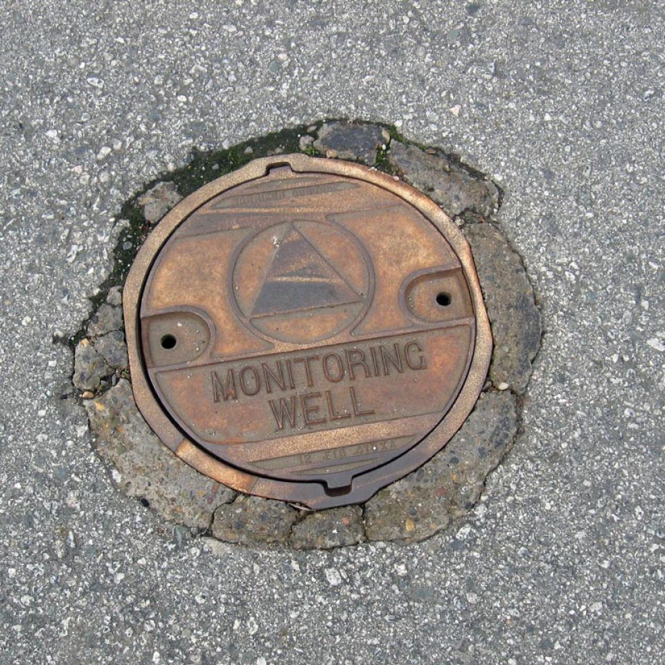 groundwater monitoring well cover