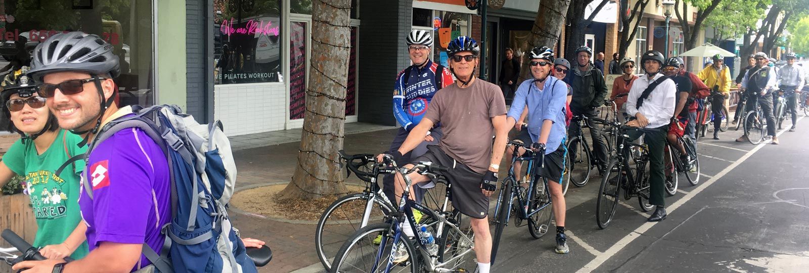 San Mateo County cyclists