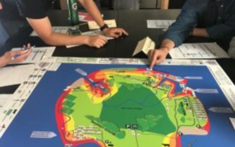 Game of Floods educational game about sea level rise adaptation by County of Marin