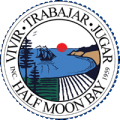 seal of city of Half Moon Bay, California