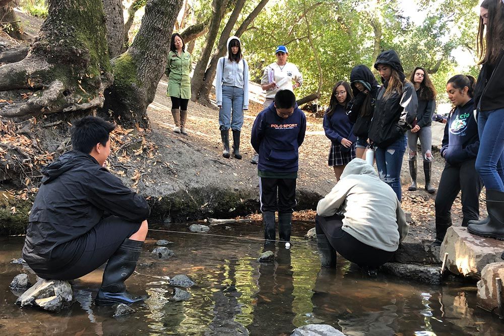 climate change studies at creek