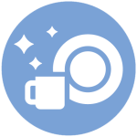 icon of reusable dishware