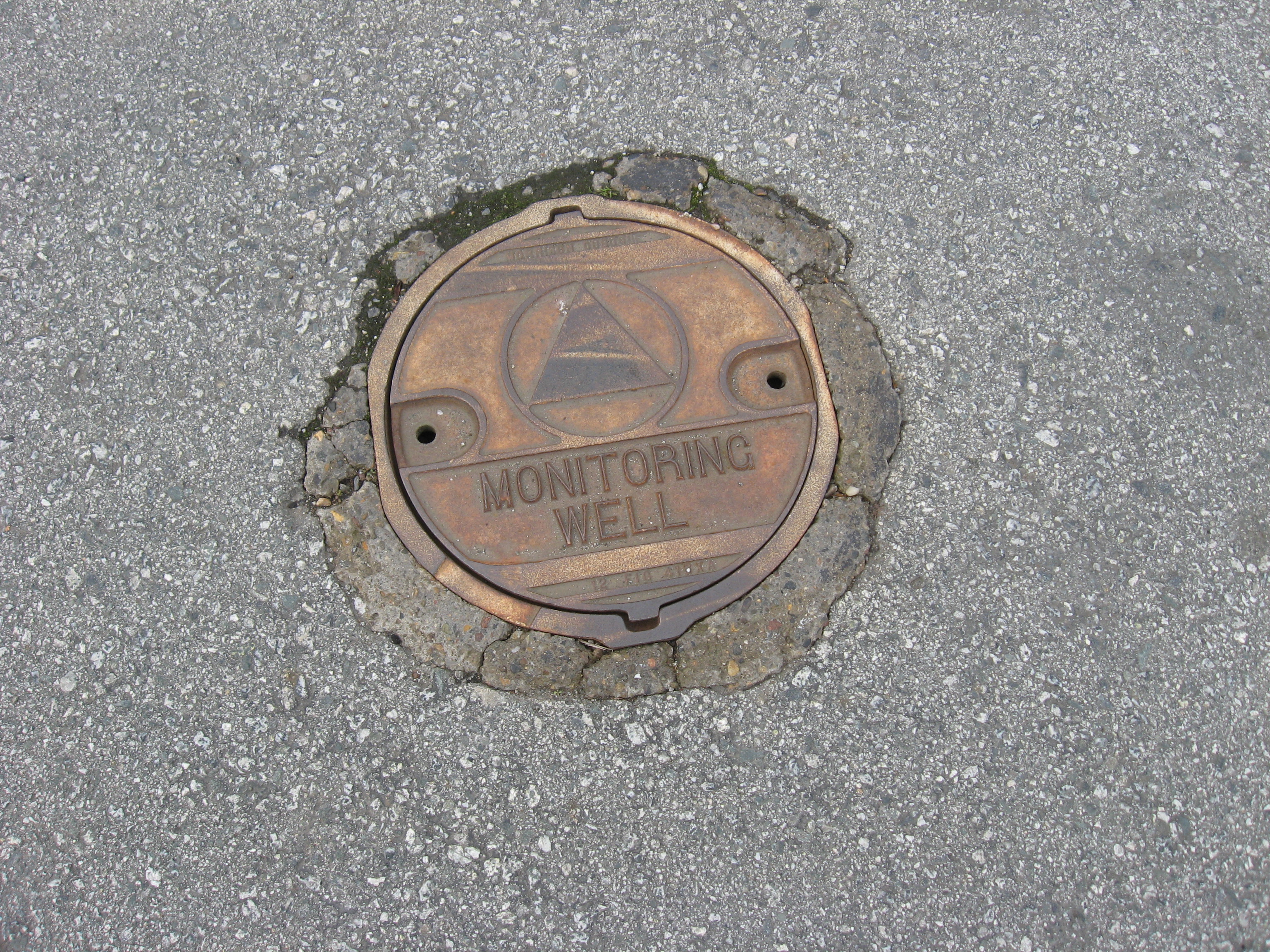 monitoring well cover